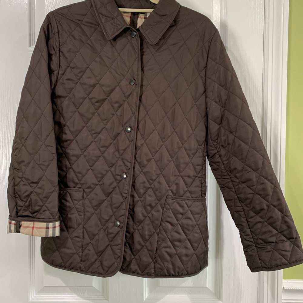 Authentic Brown Burberry Lightweight Jacket - image 2